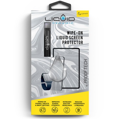 Liquid ceramic screen - liquid,