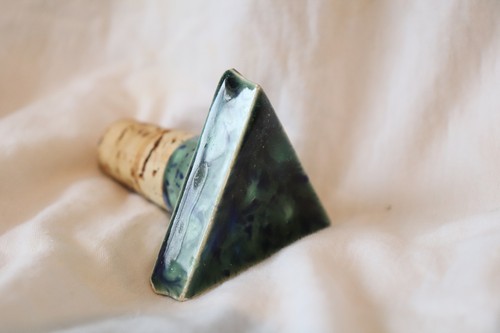 Tappo sughero vino ceramica